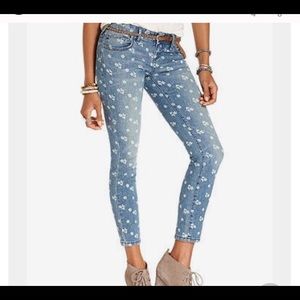Free people flower print pants